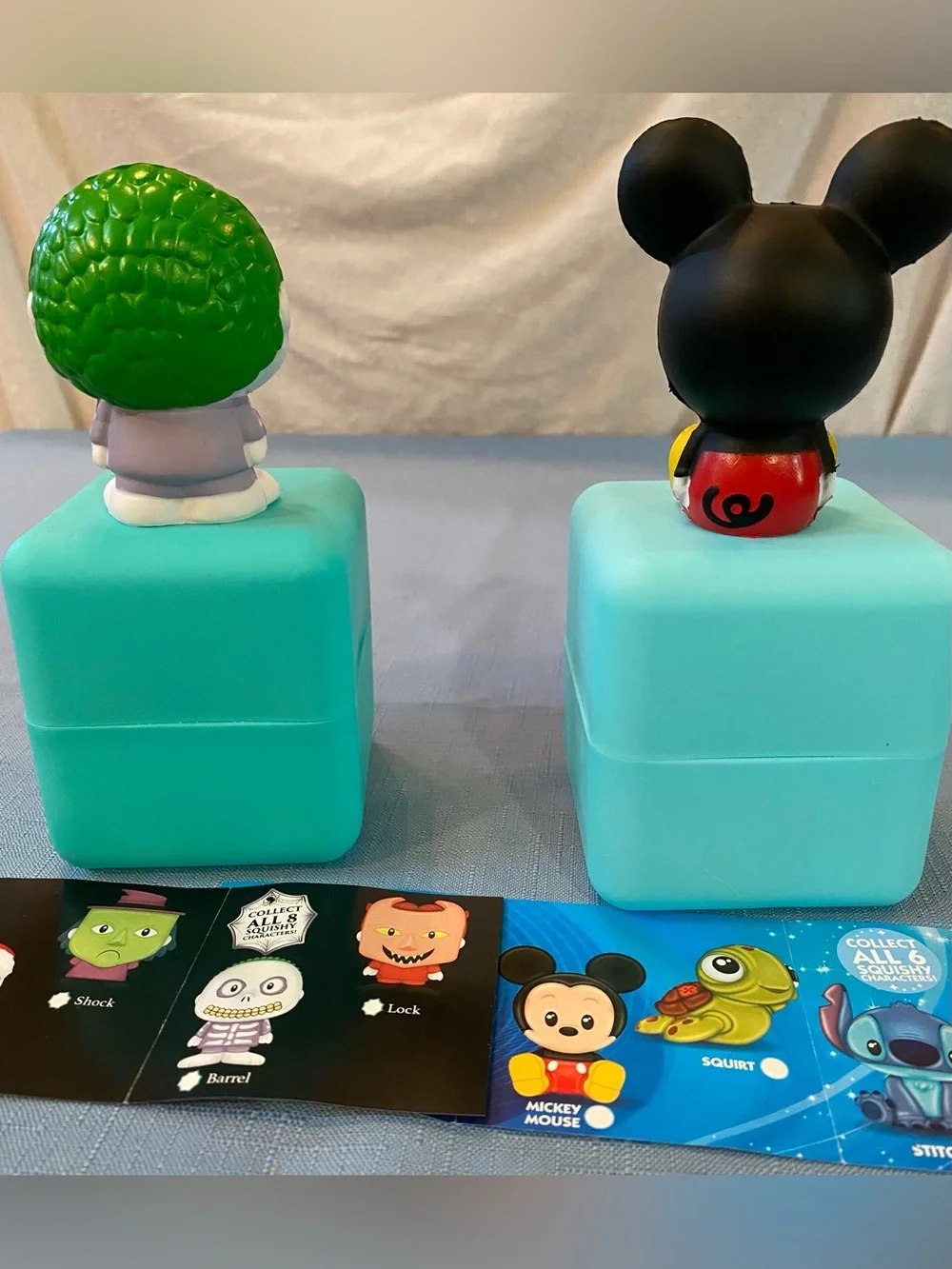 Disney Nightmare Before Christmas & Mickey Mouse Kids Squishy Toy